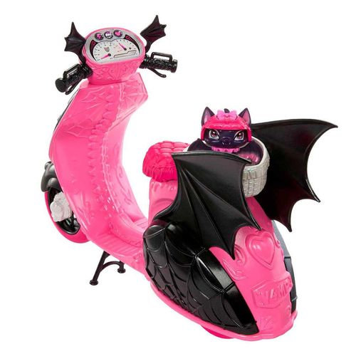 Monster High Muñeca Draculaura con Scooter
