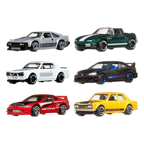 Hot Wheels Collector Multipack Autos Japoneses