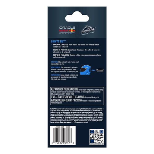 Aromatizante  Vent Clip  Armorall " Ligths Out"