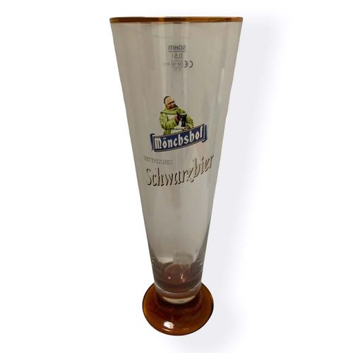 Vaso de Schwarzbier Monchshof 500 ml