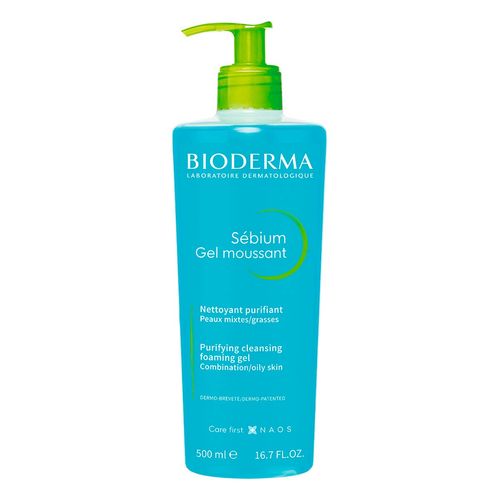 Gel Limpiador Bioderma Sébium Gel Moussant 500ml