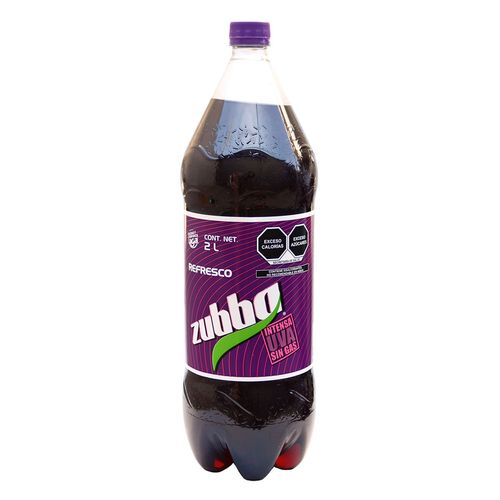 Refresco Zubba Intensa Uva sin gas 2L