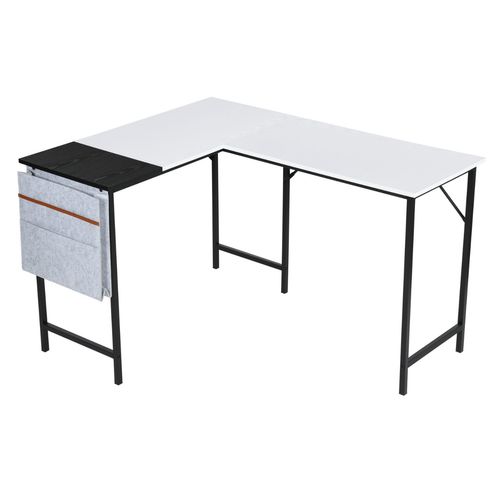 Escritorio FurnitureR Negro Isoud