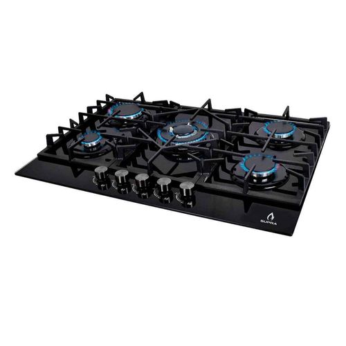 Parrilla Supra Empotrable a Gas 5 Quemadores Senza 76cm