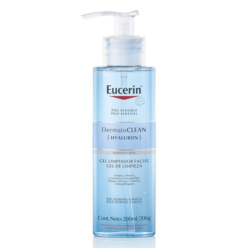 Limpiador Facial Eucerin DermatoClean Hyaluron 200ml