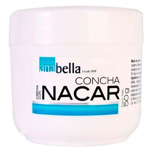 Crema Anabella con Concha Nacar 50g