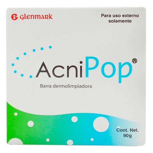 Jabón AcniPop Dermolimpiador en Barra 90g