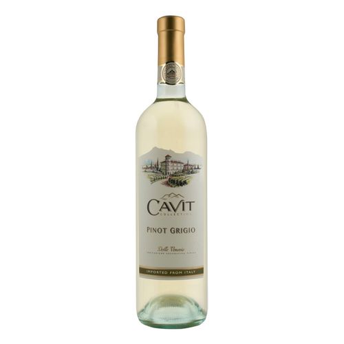 Vino Blanco Italiano Cavit Pinot Grigio 750ml