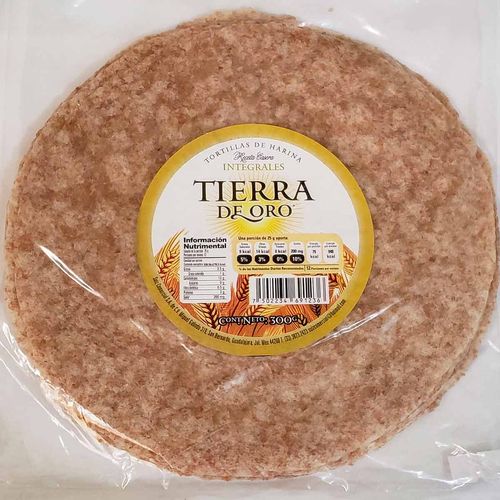 Tortilla Harina Tierra Oro Integral 300g