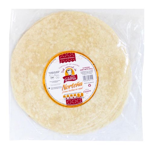 Tortilla de Harina de Trigo Mamá Gloria Norteña 350g