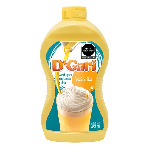Jarabe Modificador D' Gari Vainilla Bote 590g