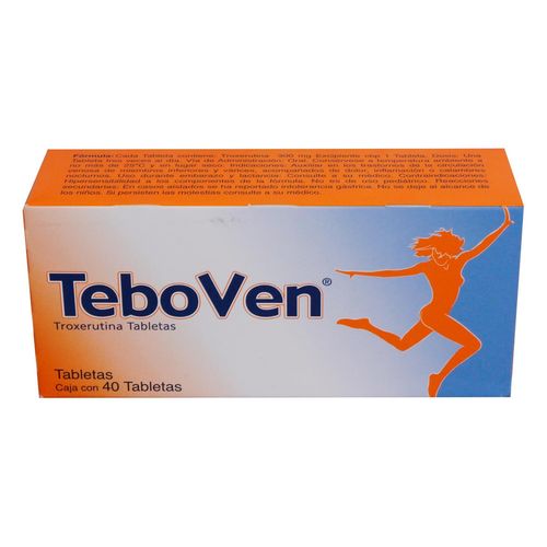 Teboven 300mg Caja con 40 Tabletas