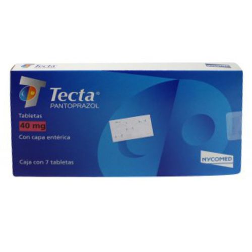 Tabletas Tecta 40mg Liberación Retardada Caja con 7 Tabletas