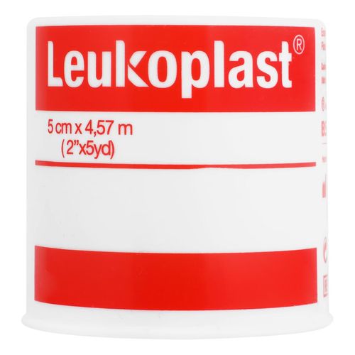 Tela Adh Leukoplast 5Cmx4.57M