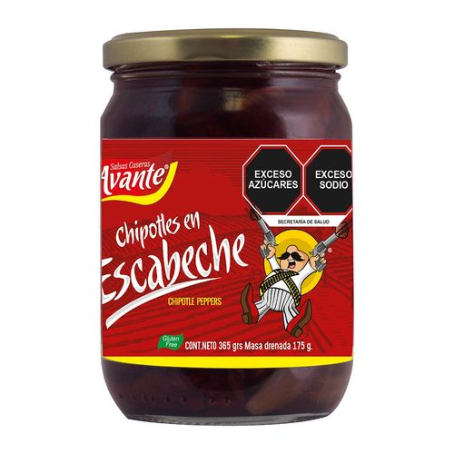 Chiles Avante en Escabeche Semidulces 365g