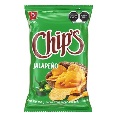 Papas Fritas Chip's Jalapeño 150g