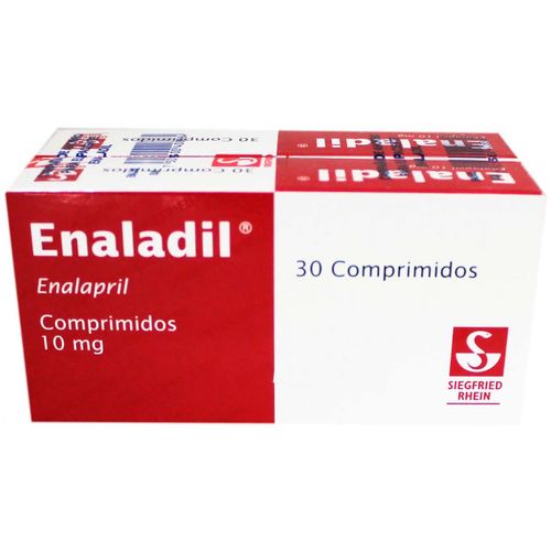 Comprimidos Enaladil 10mg 2 Cajas de 30 Comprimidos