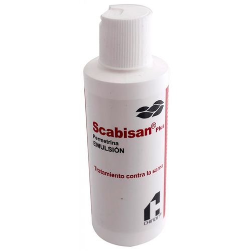 Emulsión Scabisan Plus Contra la Sarna 120ml