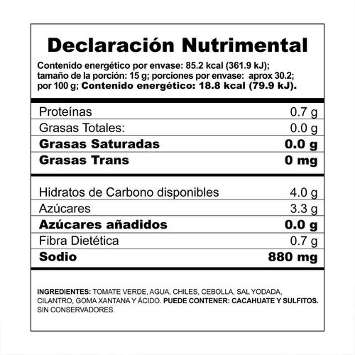 Salsa Herdez Verde 453g