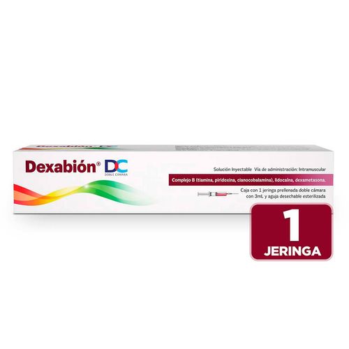 Solución Dexabión DC Caja con 1 Jeringa