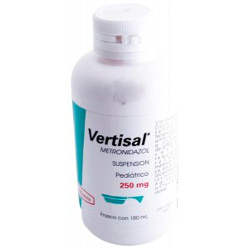 Suspensión Pediátrica Vertisal 250mg Frasco con 180ml