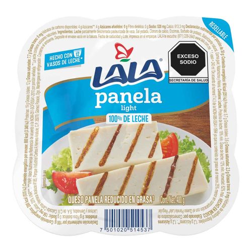Queso Lala Panela Light 400g
