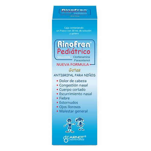 Rinofren Ped Sol 30ml Y Goter