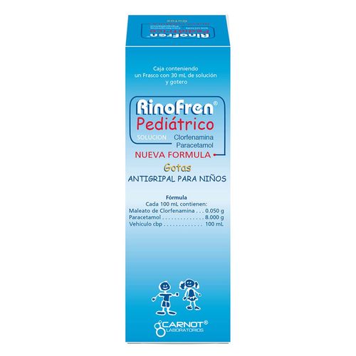 Rinofren Ped Sol 30ml Y Goter