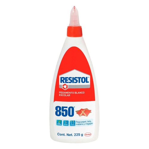 Pegamento Líquido Escolar Resistol 850 Blanco 225g