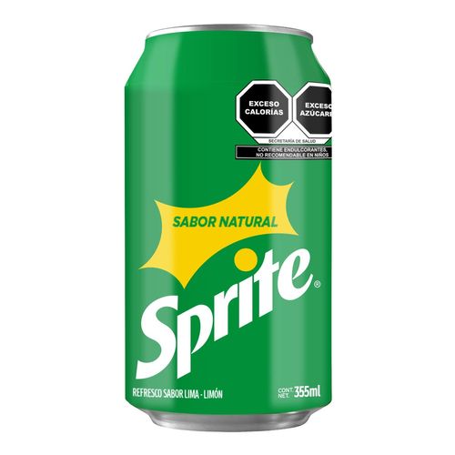 Refresco Sabor Lima Limón Sprite 355ml 4 Pack