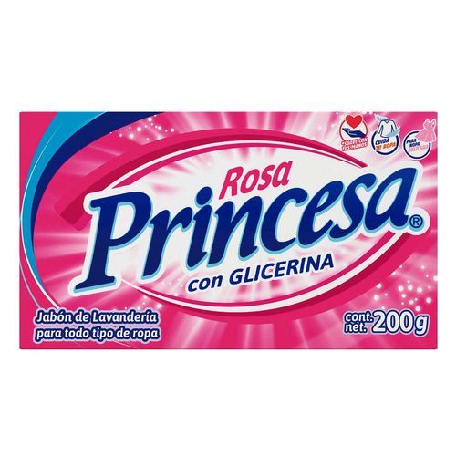 Jabón de Lavandería en Barra Princesa Rosa 200g