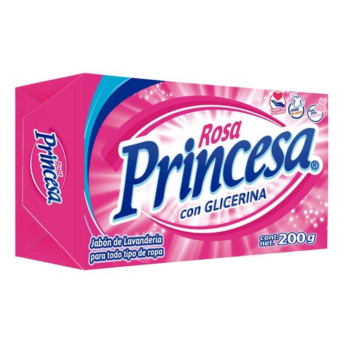 Jabón de Lavandería en Barra Princesa Rosa 200g