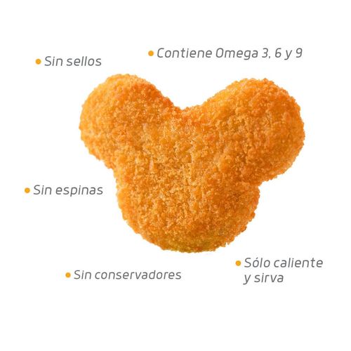 Disney Nuggets de Pescado Empanizado Disney 500g