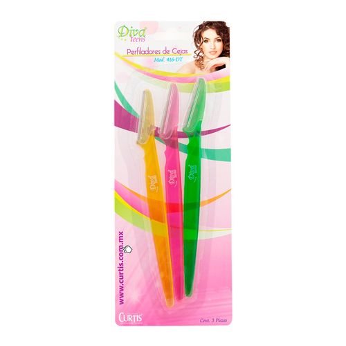 Perfilador de Cejas Diva Teens 3 Piezas