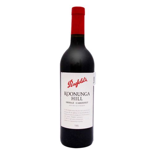 Vino Tinto Penfolds Koonunga Hill Shiraz Cabernet 750ml