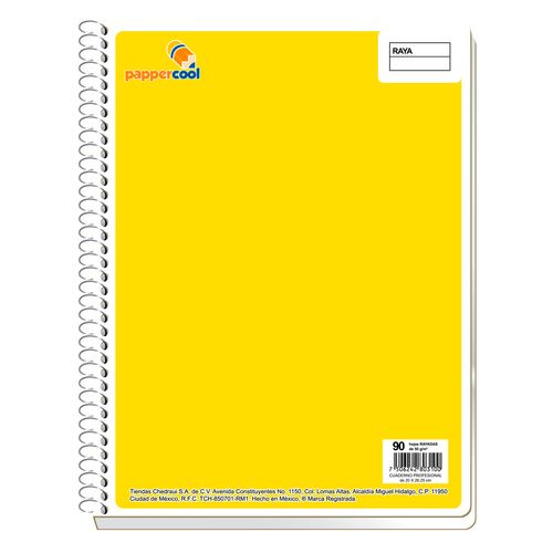 Cuaderno Profesional Scribe Raya 100 Hojas.