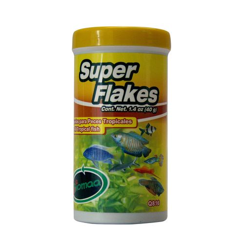 Alimento para Peces Biomaa Super Flakes 40g.