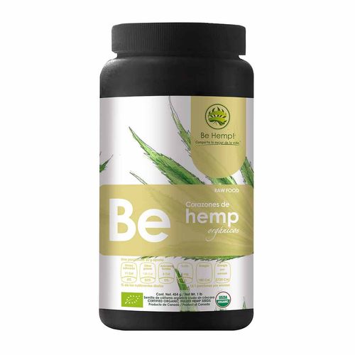 Corazones de Hemp Be Hemp! Orgánicos 454g