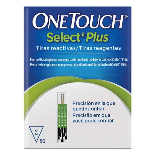 Tiras Reactivas OneTouch Select Plus