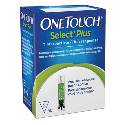 Tiras Reactivas OneTouch Select Plus