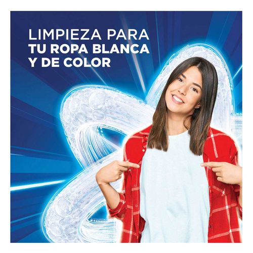 Detergente en Polvo Ariel Poder y Cuidado 33 lavadas 4kg