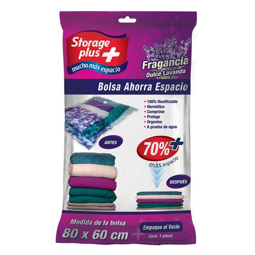 Bolsa Ahorra Espacio Storage Plus Chica Olor a Lavanda