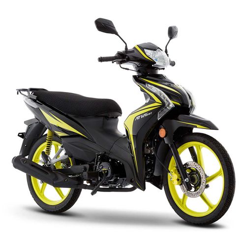 Moto Italika AT125 RT Negro Amarillo