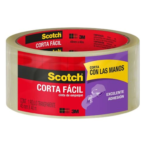 Cinta Adhesiva Scotch Corta Facil 1 Pieza