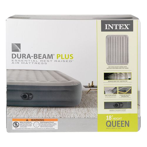 Cama Inflable c Bomba Elec Quuen