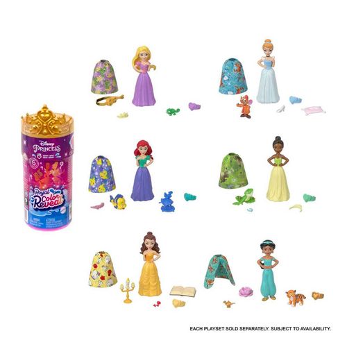 Muñeca Disney Color Reveal Real HMB69