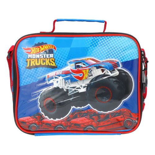 Lonchera Hot Wheels Azul Marca Yadatex