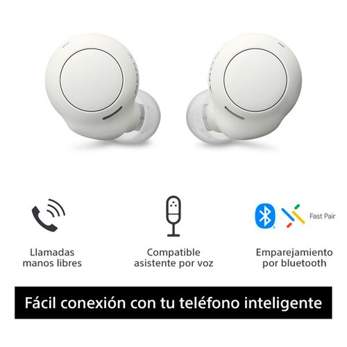 Audífonos Sony Inalámbricos TWS WF-C500/W Blancos