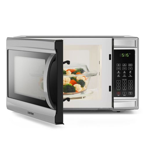 Horno de Microondas Chefman 1.3 Pies Cúbicos 1000W Plata