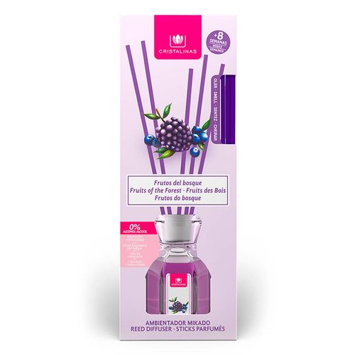 Aromatizante Ambiental Cristalinas Frutos del Bosque 40ml